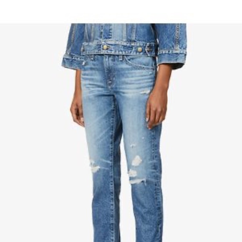 Max jeans, boyfriends, high rise , size 8